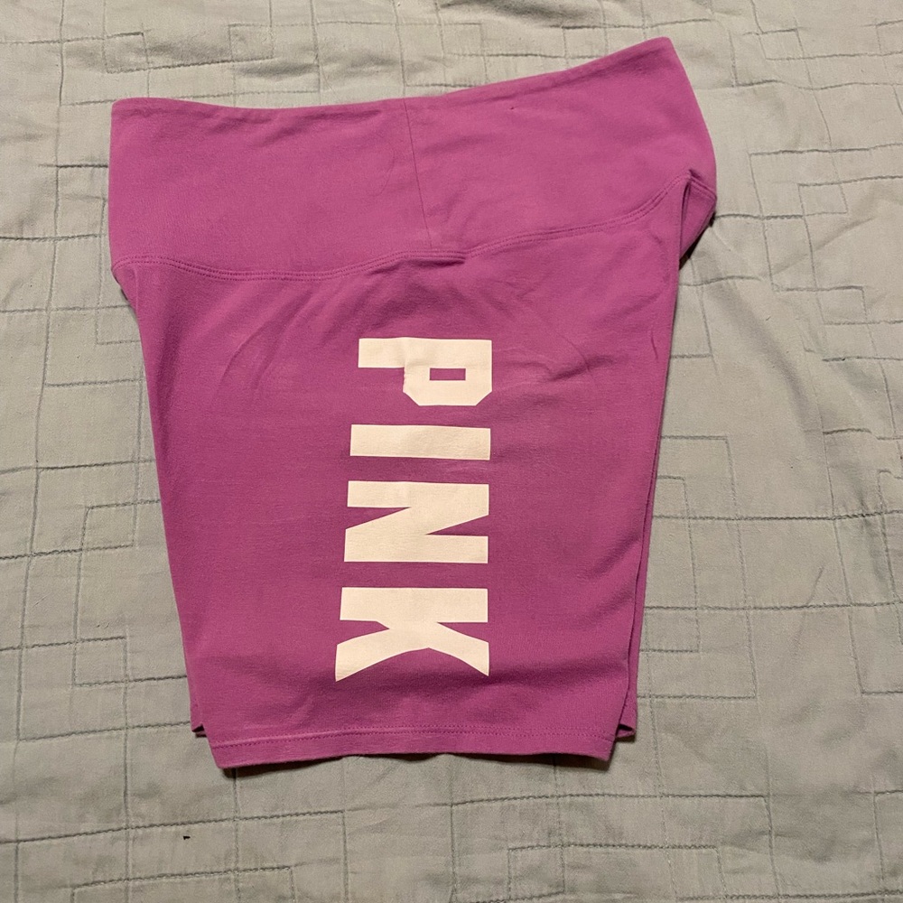 PINK Cotton Bike Shorts
